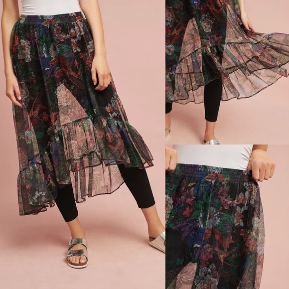 Anthropologie Pants - NWT Anthropologie Maeve Meena Skirt Pants